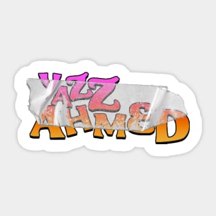 Yazz Ahmed Sticker